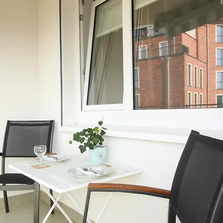 公寓 Strandappartement 15 Haus Kehrwieder